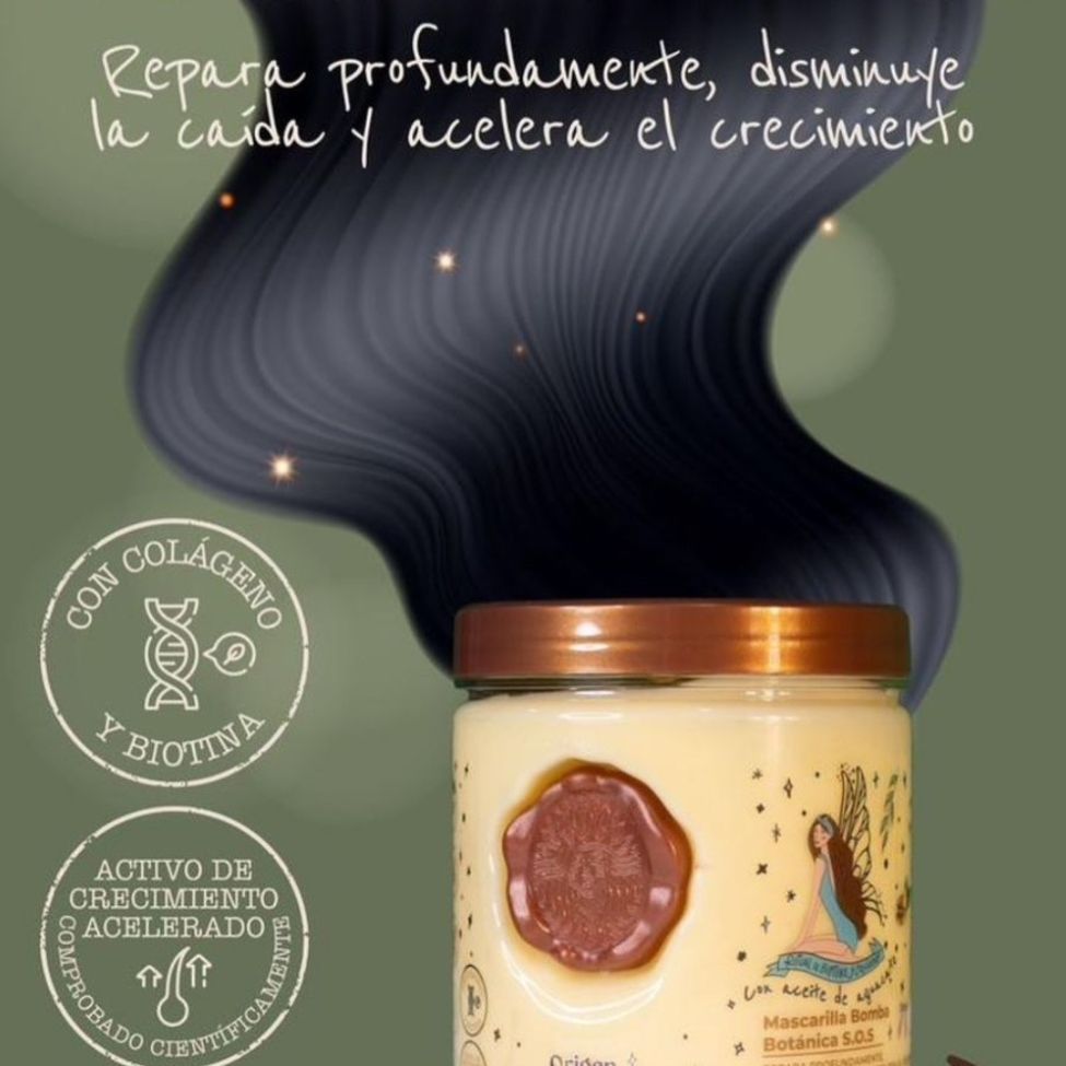Mascarilla Bomba Botánica SOS