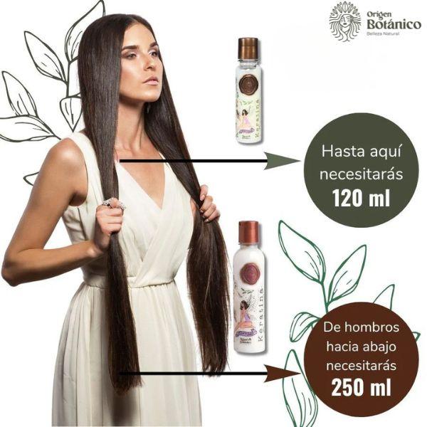 Keratina Ritual Botnico en tarro alcanza hasta para dos personas