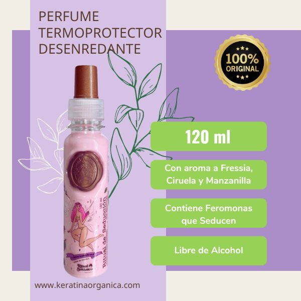 Termoprotector Ritual KERATINA ORGÁNICA™ | RITUAL BOTÁNICO | MAYORISTA