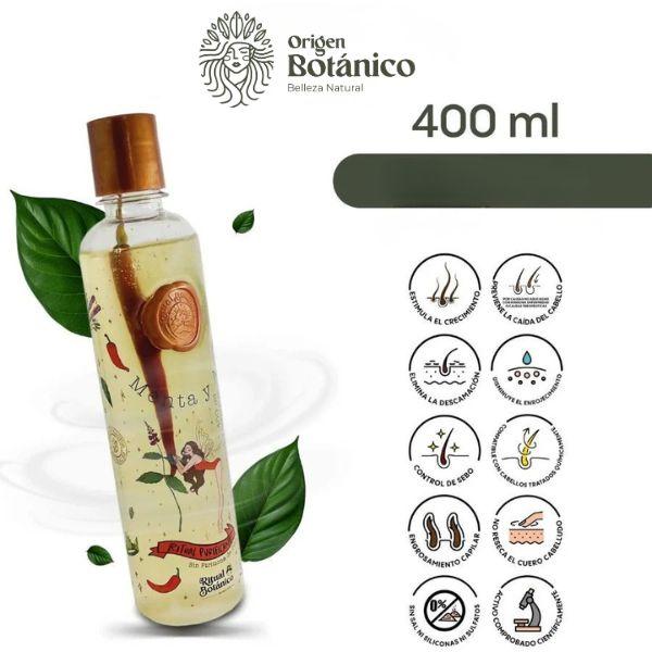 Shampoo Control Caspa 400ml Origen botanico