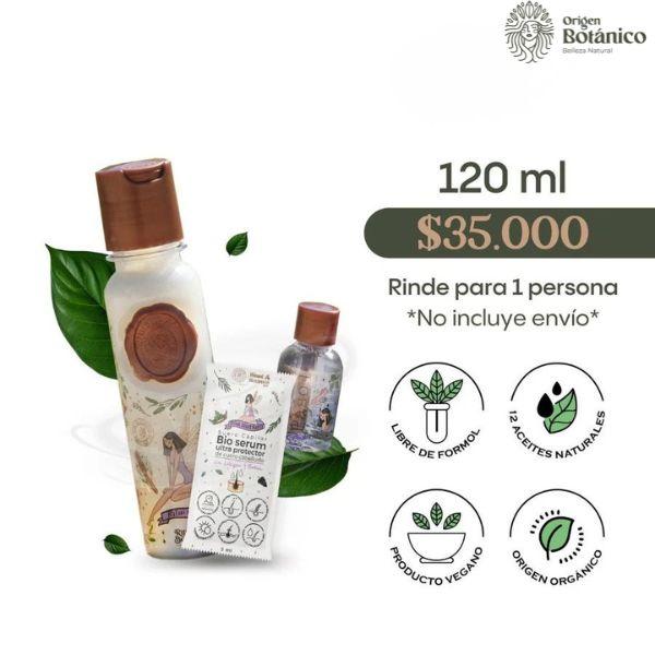 Keratina Ritual Botánico 120ml - Alisado orgánico vegano sin formol - Producto original en botella